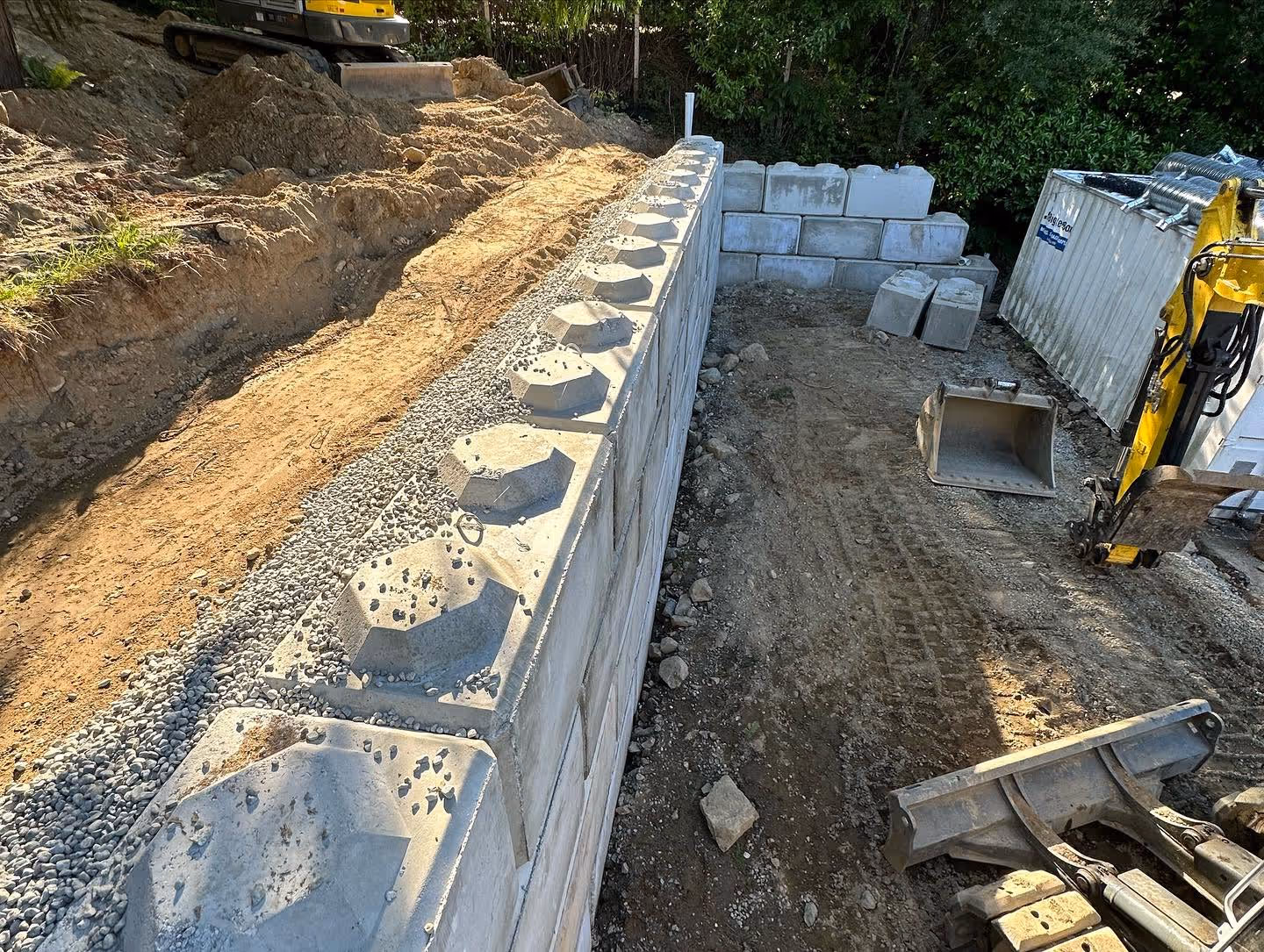 Drainage & Utility Services project on Vancouver Island