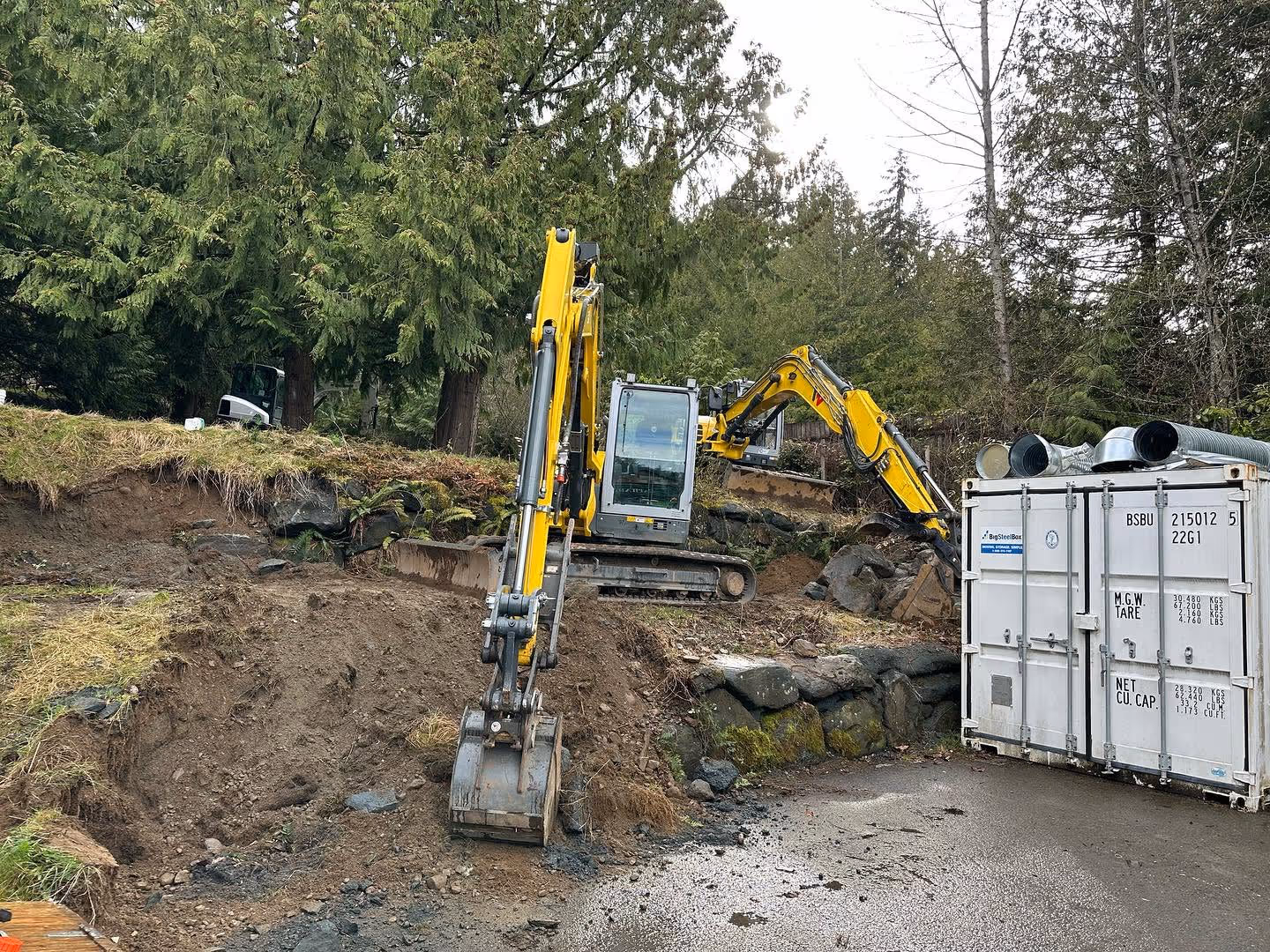 Excavation & Site Services work by Maxx Contracting